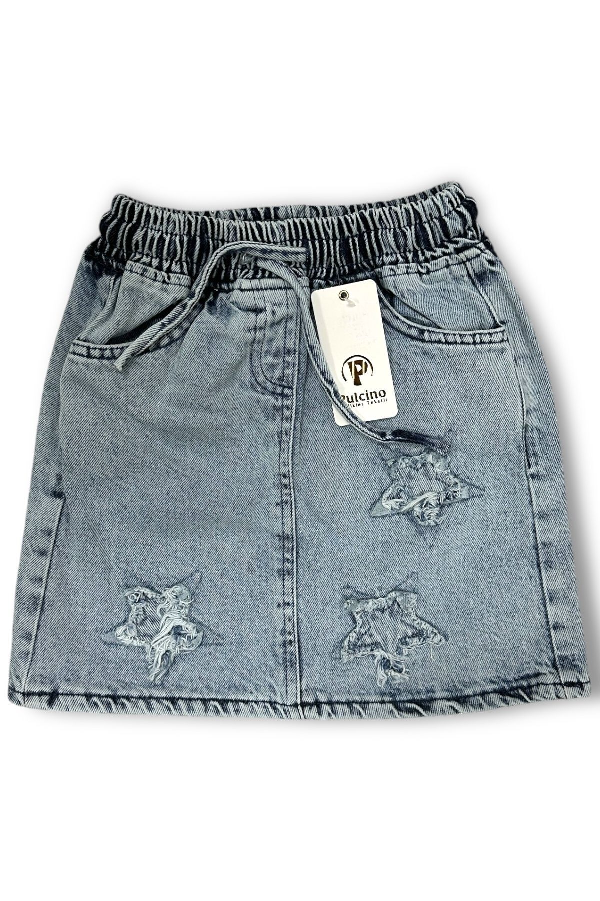 Çocuk Mini Kot Etek