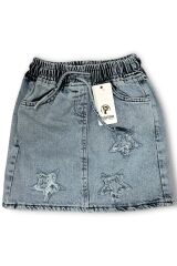 Çocuk Mini Kot Etek