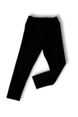 Fitilli Kız Tayt Siyah