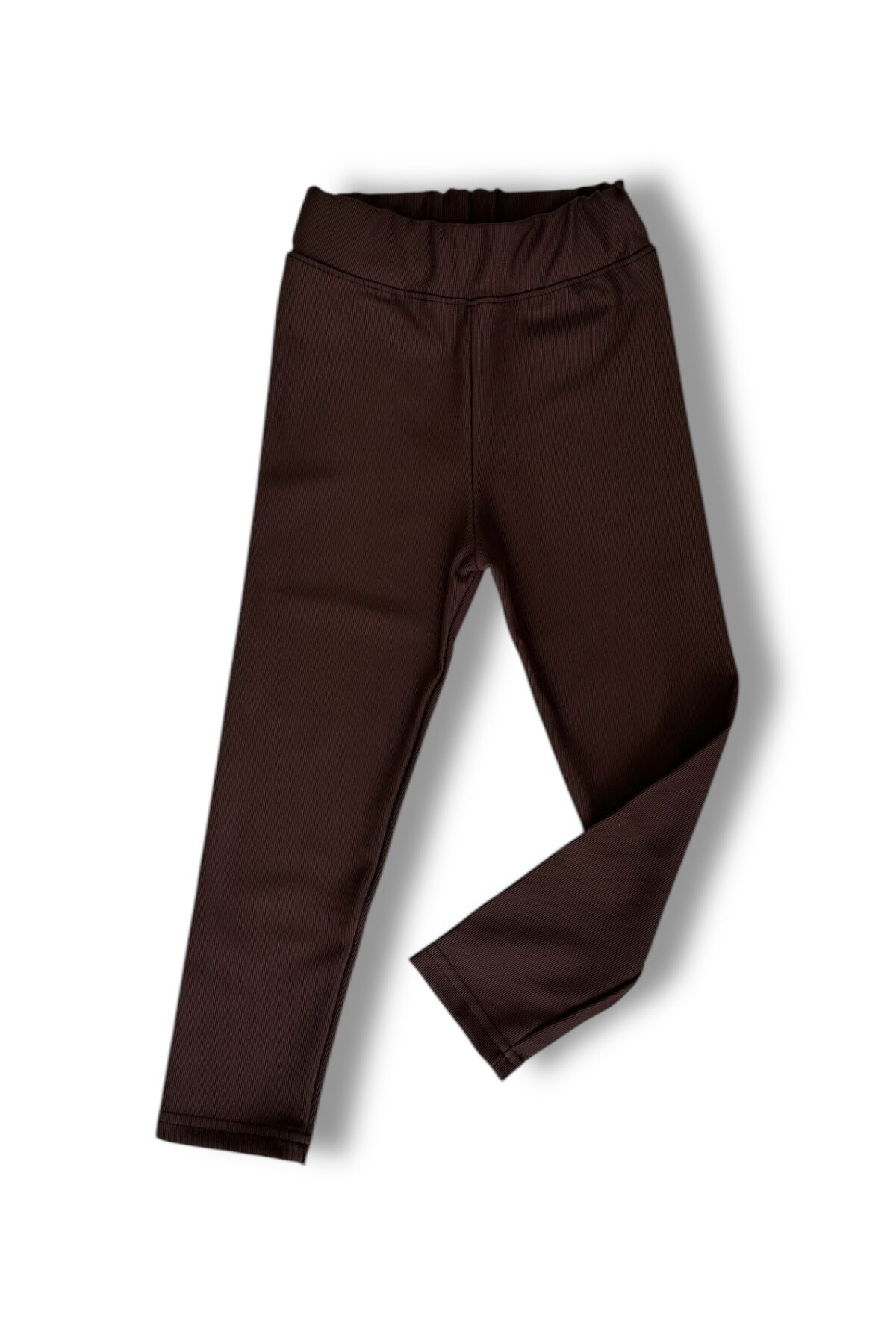 Fitilli Kız Tayt Kahverengi