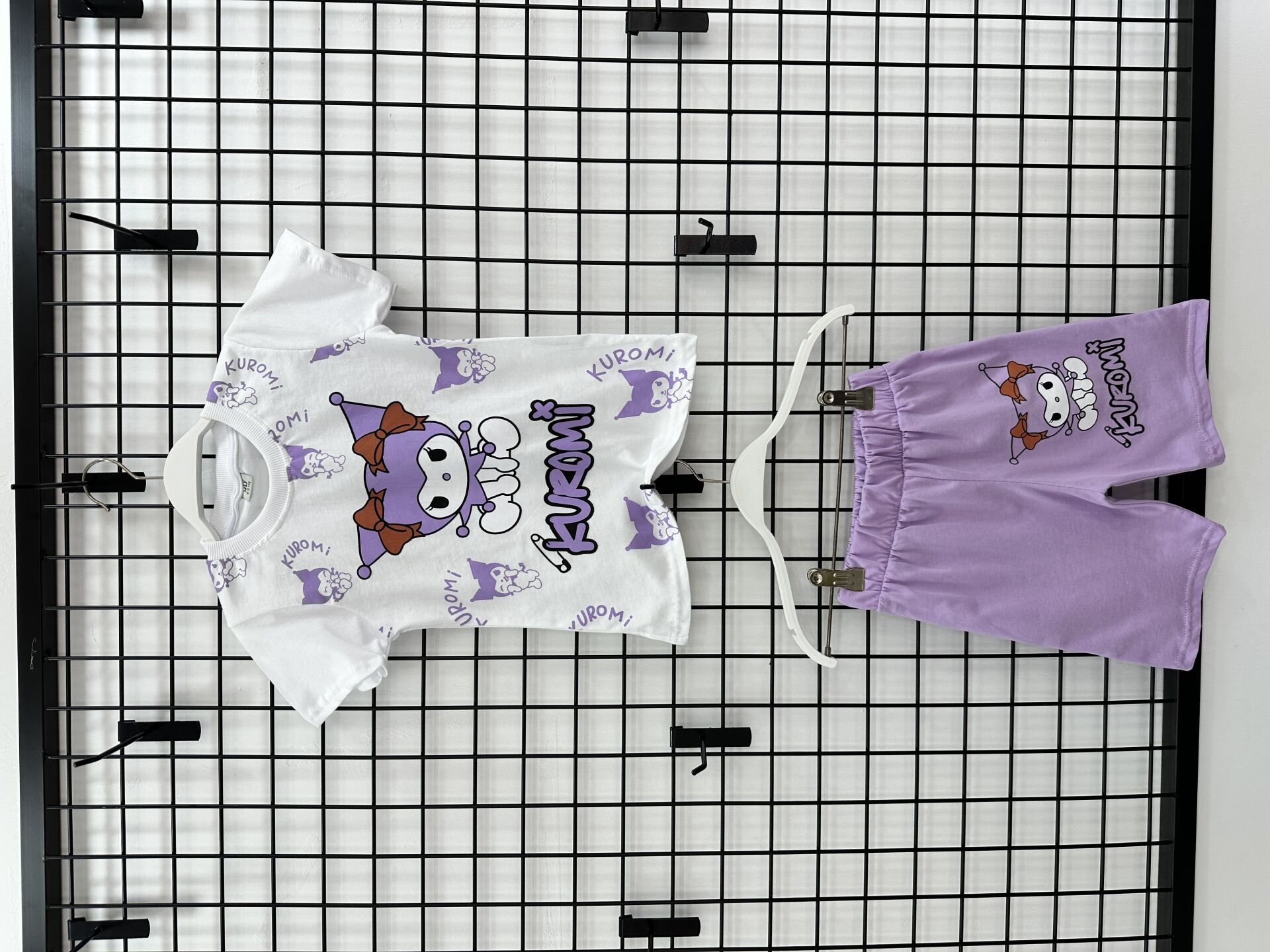 Kuromi Kız Çocuk Takım Lila