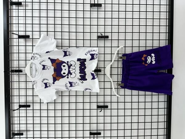 Kuromi Kız Çocuk Takım Mor