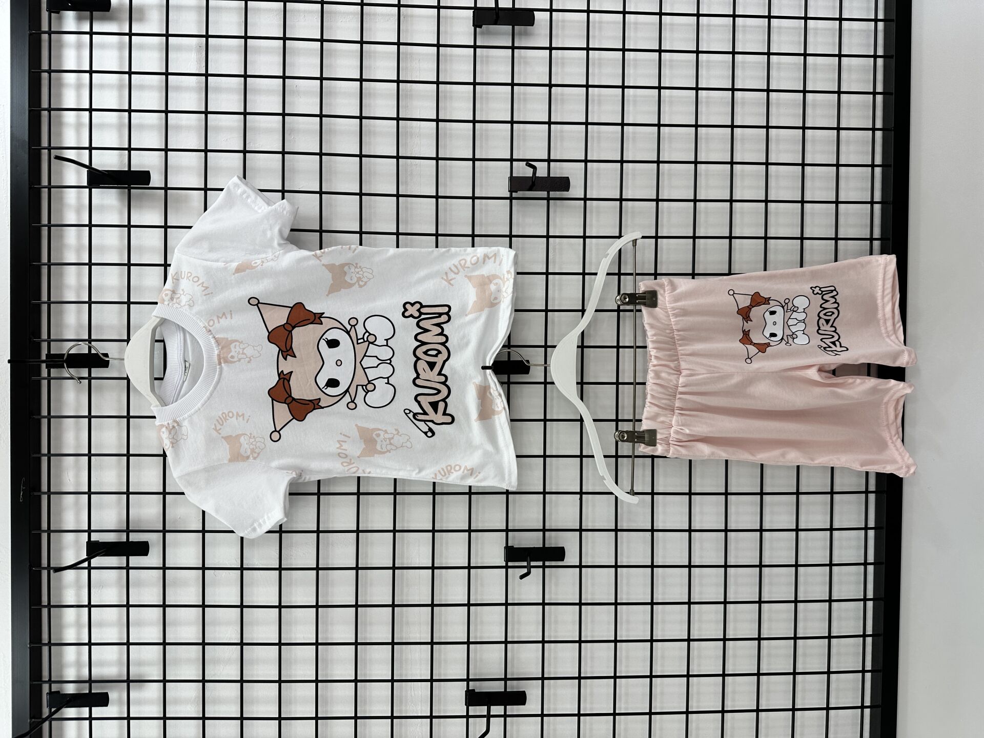 Kuromi Kız Çocuk Takım Somon